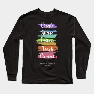 Create Share Inspire Long Sleeve T-Shirt